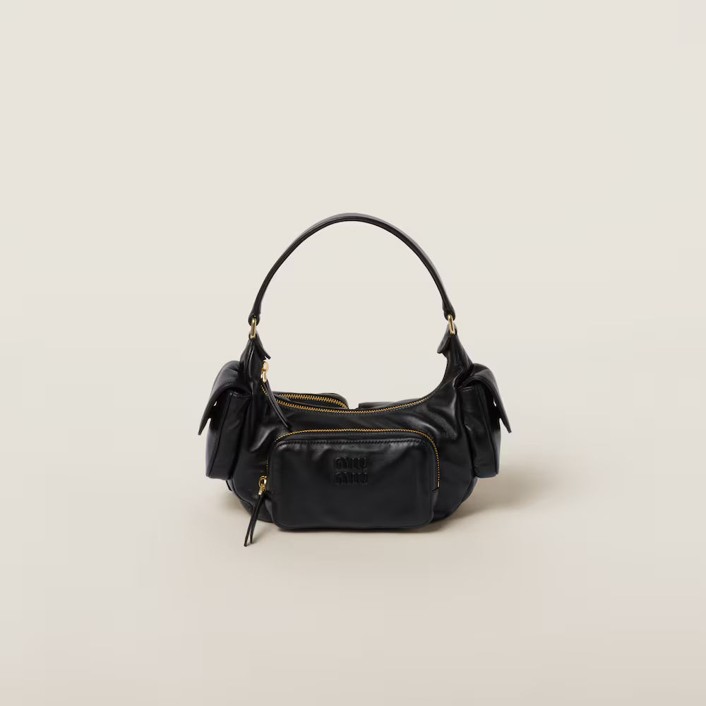 Nappa Leather Pocket Bag